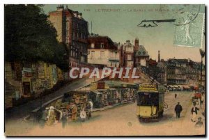 Old Postcard Le Treport The Ramp knuckle Tramway