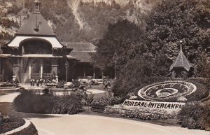 Switzerland Kursaal Interlaken Real Photo