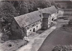 England North Warwick Kenilworth Leicester's Barn View From The Keep 1957