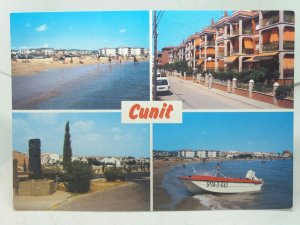 Cunit Costa Dorada Tarragona Spain Vintage Postcard