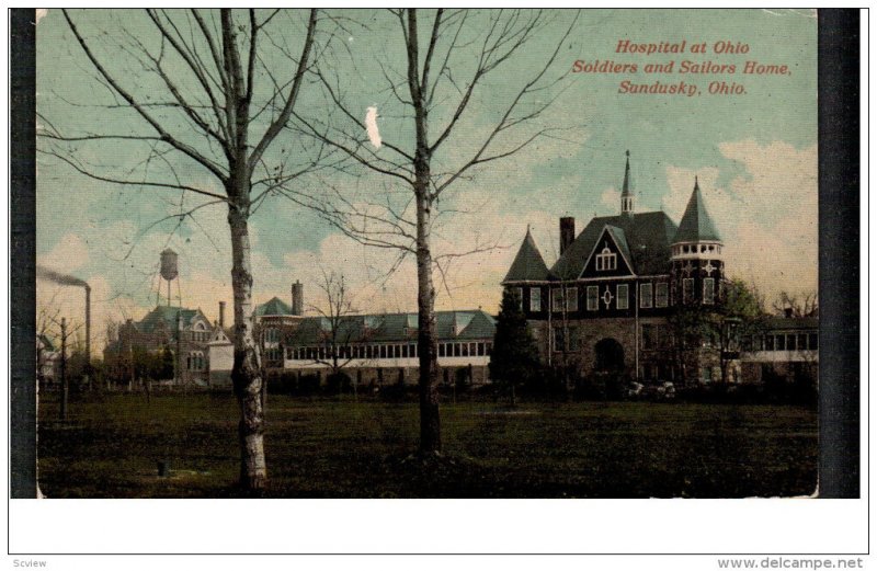 SANDUSKY, Ohio; Hospital at Ohio Soldiers and Sailors Home, PU-1914