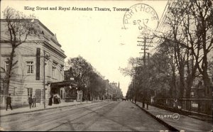 Toronto Ontario Royal Alexandra Theatre King Street c1900-20s Vintage Postcard