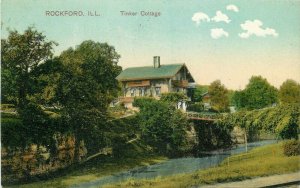 PCK Series #79911909 Rockford Illinois Timber Cottage Postcard 21-2641