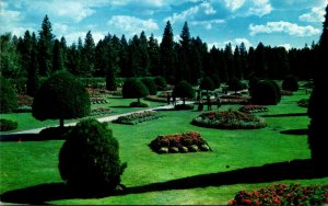 Washington Spokane Manito Park Duncan Gardens