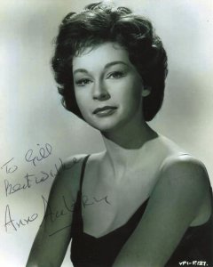 Anne Aubrey Vintage Film Actress Hand Signed Photo