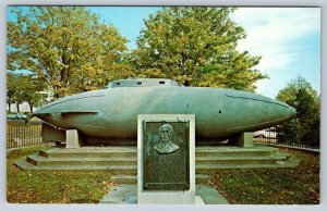 19th Century Holland Submarine, Paterson, New Jersey, Vintage Chrome Postcard