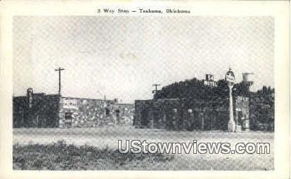 3 Way Stop - Texhoma, Oklahoma