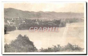Old Postcard Hendaye Old Town and the Bidasoa