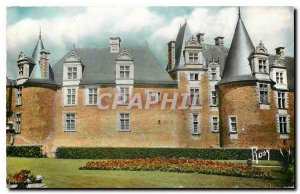 Old Postcard Chateaubriant Chateau took the Garden