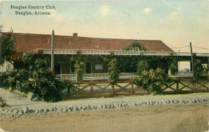 Douglas Arizona Country Club roadside C-1910 Postcard 21-12513