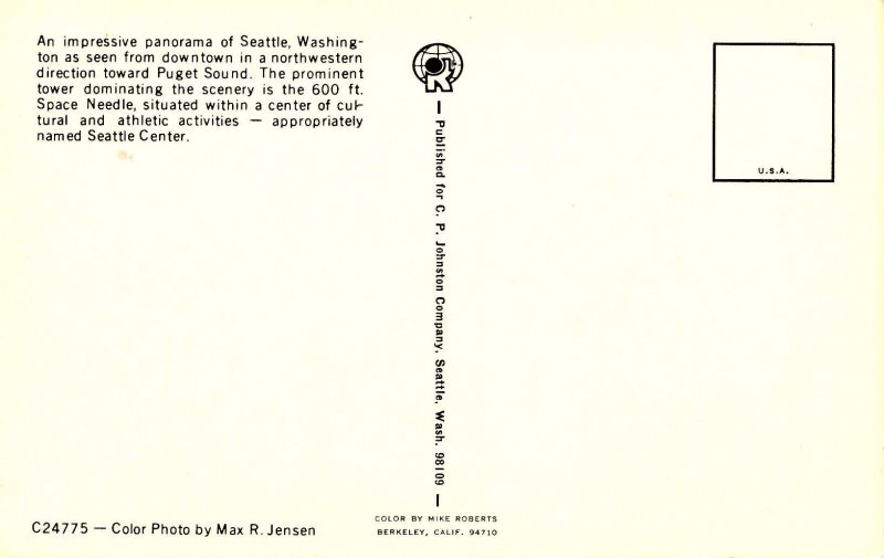 WA - Seattle. Aerial View