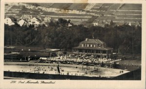 Germany Bad Neuenahr Strandbad Vintage RPPC 08.37