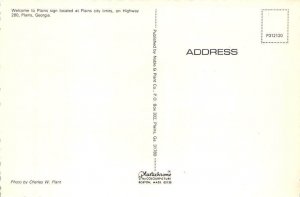 Welcome To Welcome To, Plains, Georgia