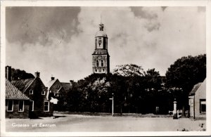 Netherlands Groeten uit Eenrum Vintage RPPC C022