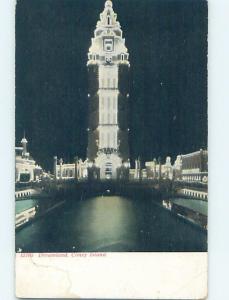 Pre-1907 TOWER AT DREAMLAND Coney Island In Brooklyn - New York City NY hp9404