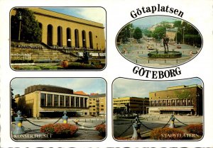 Sweden Goteborg Gotaplatsen Multi View 1991