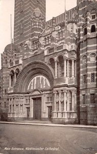 Main Entrance, Westminster Cathedral United Kingdom, Great Britain, England U...