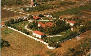 Lower Fort Garry MB Manitoba Aerial View Unused Vintage Postcard F93