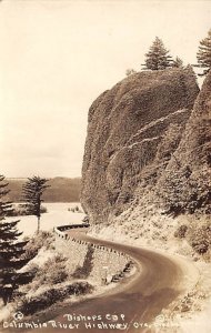 Bishops Cap real photo - Columbia River Highway, Oregon OR  