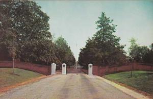 Entrance to Cemetery - Andersonville GA, Georgia