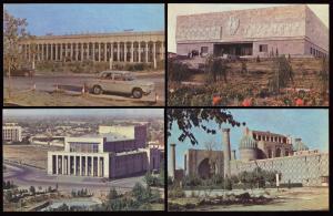 1975 Samarkand, Uzbekistan Architecture Real Photo LOT of 16 Vintage Postcards