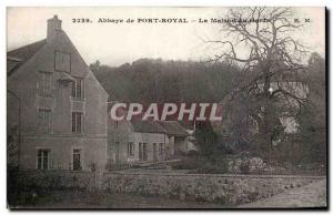 Postcard Abbey of Port Royal House of guard