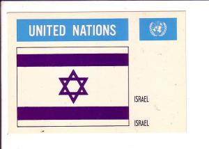Israel United Nations Flag