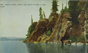 C.1910 Rubicon Point, Lake Tahoe, Calif. Vintage Postcard P105 