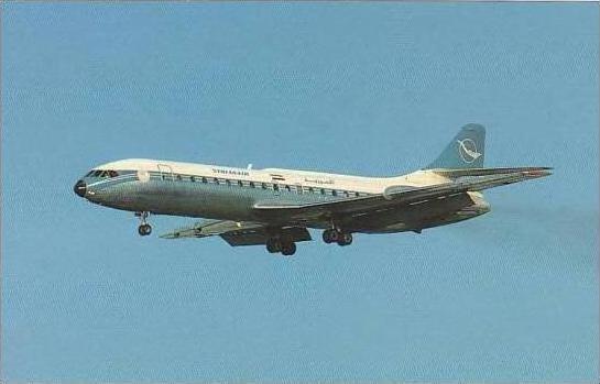 SYRIANAIR CARAVELLE SE-210-10B3