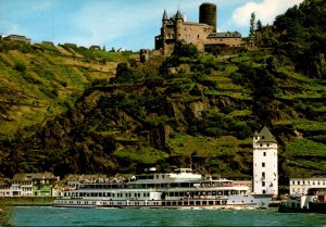 Germany St Goarhausen am Rhein Mit Burg Katz Castle Katz