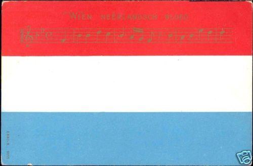 Netherlands Nederland Holland, National FLAG (ca. 1899)