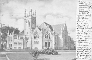 Cedar Rapids Iowa~Westminster Presbyterian Church~Romanesque Style Bldg~1908 Pc