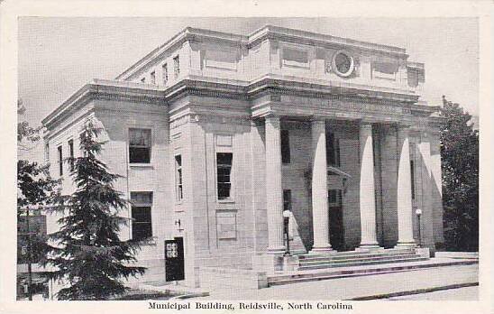 North Carolina Reidsville Municipal Building Albertype