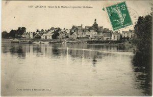 CPA ANCENIS Quai de la Marine et quartier St-Pierre (150780)