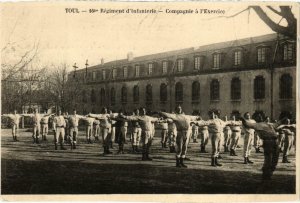 CPA Militaire Toul - 160e Régiment d'infanterie (90390)