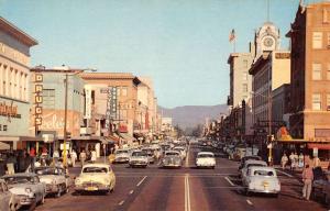 Santa Ana California Street Scene Historic Bldgs Antique Postcard K27829