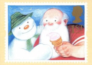 Raymond Briggs The Snowman Book PHQ Limited Edition Postcard