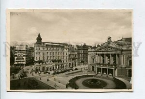 426347 Czech Republic BRNO Theatre square TRAM Vintage photo postcard