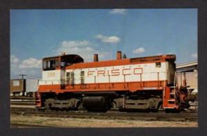 OK St Louis MO San Francisco CA Frisco TULSA OKLAHOMA Railroad Train Postcard