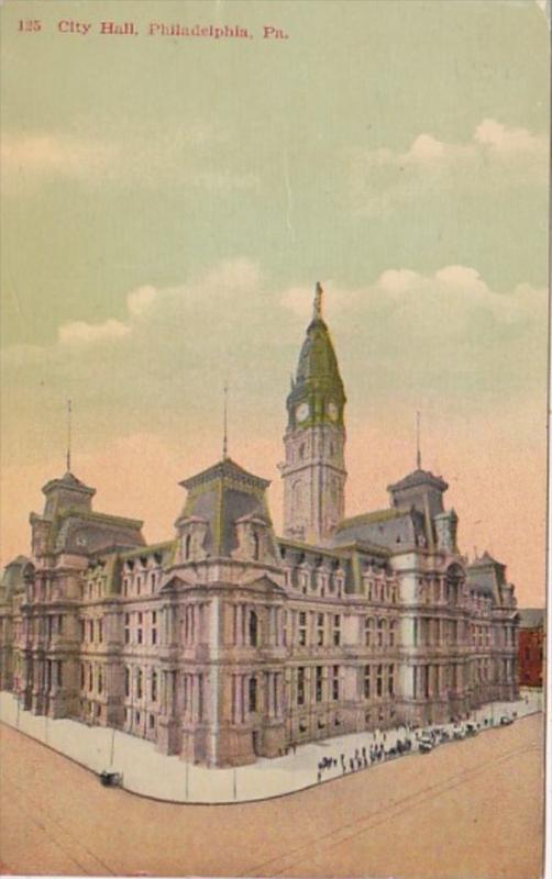 Pennsylvania Philadelphia City Hall 1910