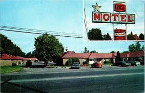 Kruse Motel Idaho Falls Idaho Postcard