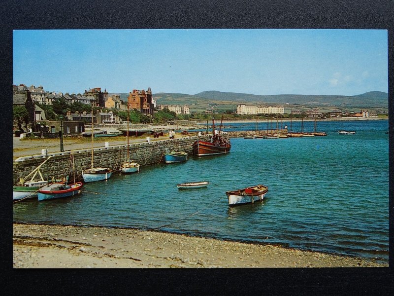Isle of Man PORT ST. MARY HARBOUR c1960s Postcard by John Ranscombe
