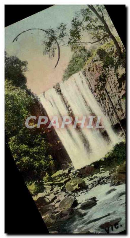 Postcard Old Trentham Falls