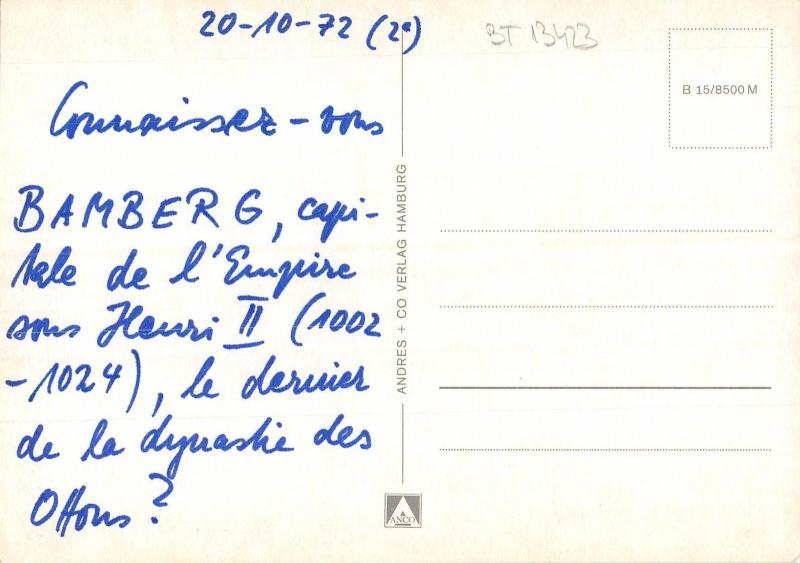 BT13423 Bamberg        Germany