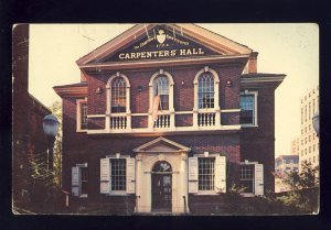 Philadelphia, Pennsylvania/PA Postcard, Carpenter's Hall