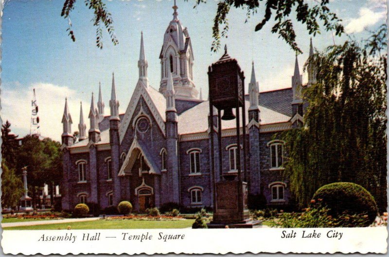 Utah Salt Lake City Temple Square The Assembly Hall