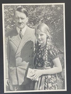 Mint WW 2 Germany Real Picture Postcard Hitler Gave an Autograph