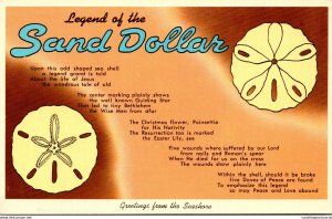 Shellfish Legend Of The Sand Dollar