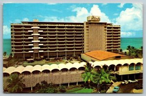 1968  La Concha Hotel  San Juan Puerto Rico   Postcard