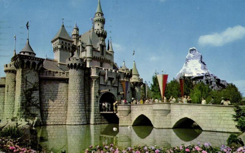 Disneyland, Anaheim Cal., Fantasyland, Sleeping Beauty's Enchanted Castle (1961)